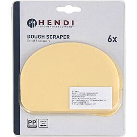 Σπάτουλα ζύμης HENDI abs 12x9cm (6τεμ.)