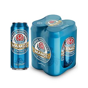 Μπύρα ΜΑΜΟΣ Pilsner κουτί (4x500ml)