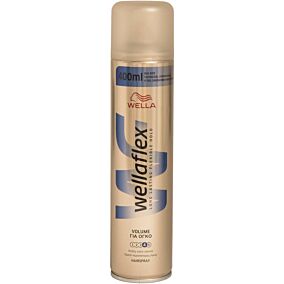 Spray μαλλιών WELLAFLEX για όγκο πολύ δυνατό κράτημα (400ml)