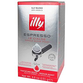 Καφές ILLY Single Normal 18 τεμάχια (125g)