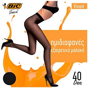 BIC καλσόν Vivant 40D μαύρο M