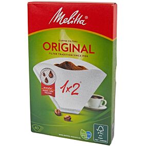 Φίλτρα για καφέ MELITTA 1x2 (40τεμ.)