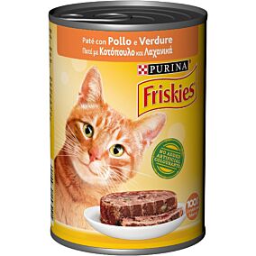 Τροφή FRISKIES γάτας πατέ κοτόπουλου (400g)