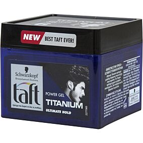 Gel μαλλιών SCHWARZKOPF taft titanium (250ml)