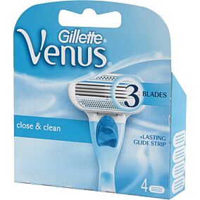 Ανταλλακτικά ξυραφάκια GILLETTE venus 3 μιας χρήσης (4τεμ.)