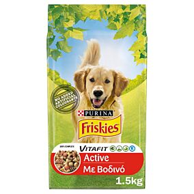 Ξηρά τροφή FRISKIES σκύλου βοδινό (1,5kg)