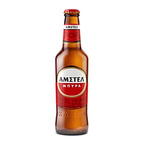 Μπύρα AMSTEL Lager φιάλη (24x330ml)