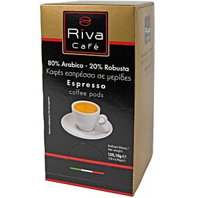 Καφές RIVA CAFÉ gold σε κάψουλες (18x6,95g)