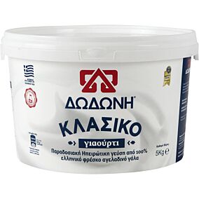 Γιαούρτι ΔΩΔΩΝΗ Κλασικό 8% λιπαρά (5kg)