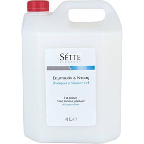 Αφρόλουτρο SETTE ELEMENTS Unisex Hair & Body (4lt)