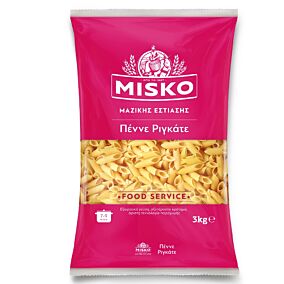 Πάστα ζυμαρικών MISKO πέννες ριγκάτε (3kg)