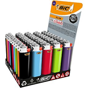 Αναπτήρες BIC J23 slim (50τεμ.)