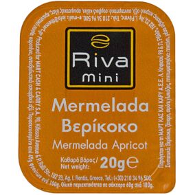 Μερμελάδα RIVA MINI βερίκοκο (100x20g)