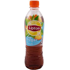 Αφέψημα LIPTON ροδάκινο χωρίς ζάχαρη (500ml)