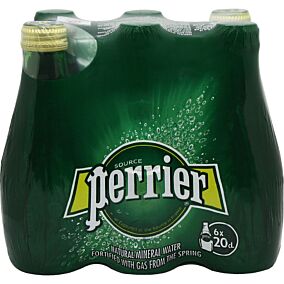 Νερό PERRIER φυσικό μεταλλικό ανθρακούχο (6x200ml)