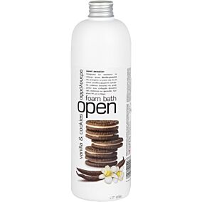 Αφρόλουτρο OPEN Unisex βανίλια και μπισκότο (750ml)