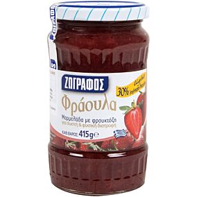 Μαρμελάδα ΖΩΓΡΑΦΟΣ φράουλα (415g)