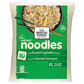 Noodles ORIENTAL EXPRESS λαχανικά 3' (87g)