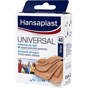 Επιδεσμικά HANSAPLAST Universal αδιάβροχα (40τεμ.)