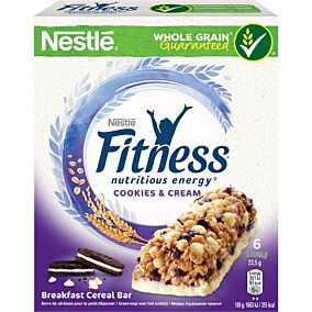 Μπάρα δημητριακών FITNESS cookies and cream (6x23,5g)