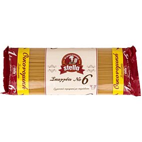 Μακαρόνια STELLA σπαγγέτι Νο.6 (1kg)