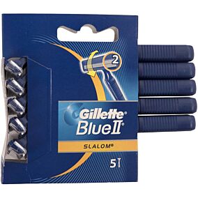 Ξυραφάκια GILLETTE blue ii slalom μιας χρήσης (5τεμ.)