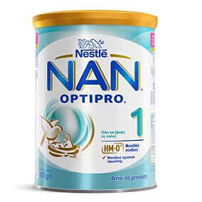 Γάλα σε σκόνη NESTLE NAN Optipro 1 για παιδιά 1ης βρεφικής ηλικίας (400g)