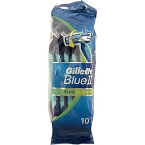 Ξυραφάκια GILLETTE blue ii plus slalom μιας χρήσης (10τεμ.)