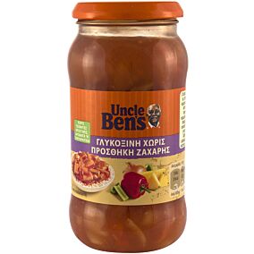 Σάλτσα UNCLE BEN'S γλυκόξινη χωρίς ζάχαρη (440g)