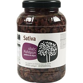 Ελιές SATIVA καλαμών Ρόδου (900g)