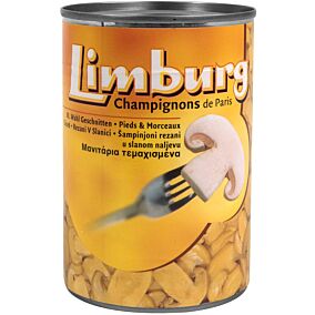 Κονσέρβα LIMBURG μανιτάρια κομμένα (400g)