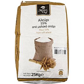 MASTER CHEF Αλεύρι τύπου άλεσης 55% 25kg