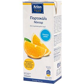 Χυμός ARION FOOD νέκταρ πορτοκάλι (250ml)