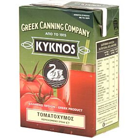 Τομάτα ΚΥΚΝΟΣ φυσικός χυμός (370g)