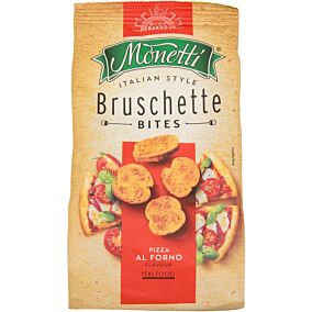 Παξιμαδάκια MONETTI Bruschette τομάτα, ελιά & ρίγανη (70g)