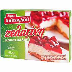 Ζελατίνη ΑΦΟΙ ΧΑΪΤΟΓΛΟΥ (40g)