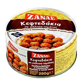 Κονσέρβα ΖΑΝΑΕ κεφτεδάκια (280g)