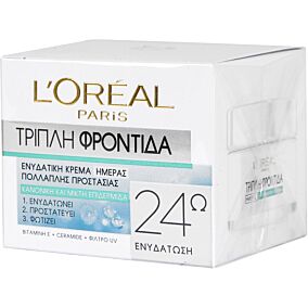 Κρέμα ημέρας L'OREAL τριπλή φροντίδα για κανονική / μικτή επιδερμίδα  (50ml)