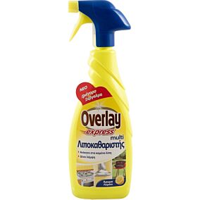 Λιποκαθαριστής OVERLAY Multi lemon, σε σπρέι (650ml)