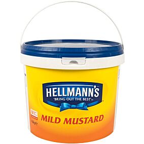 Μουστάρδα HELLMANN'S απαλή (4,8kg)