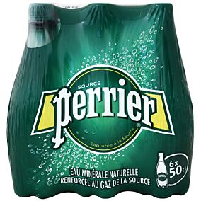 Νερό PERRIER φυσικό μεταλλικό ανθρακούχο (6x500ml)