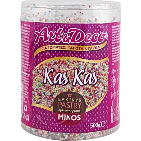 Προϊόντα ζαχαροπλαστικής MINOS κας κας, art & deco (500g)