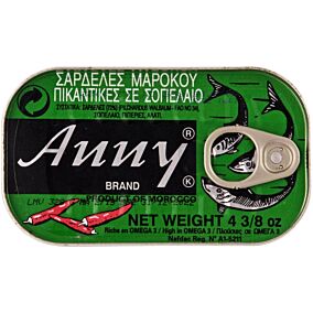 Κονσέρβα ANNY σαρδελάκι σε πικάντικο (125g)