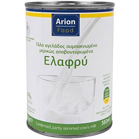 Γάλα ARION FOOD εβαπορέ συμπυκνωμένο 4% λιπαρά (410g)