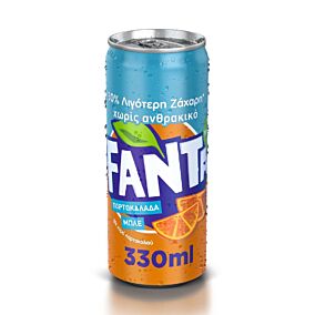 Αναψυκτικό FANTA πορτοκαλάδα χωρίς ανθρακικό (330ml)