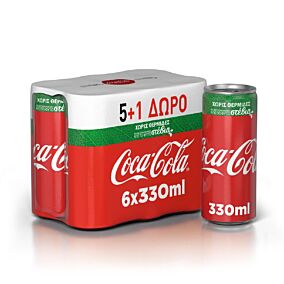 Αναψυκτικό COCA COLA stevia 6x330ml