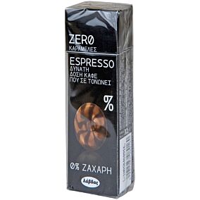 Καραμέλες ΛΑΒΔΑΣ Zero espresso χωρίς ζάχαρη (32g)