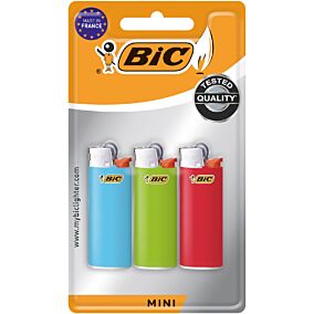 Αναπτήρες BIC J25 mini (3τεμ.)