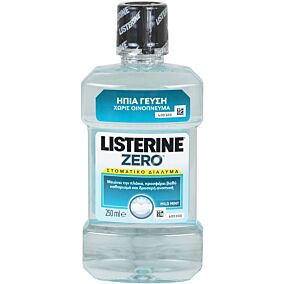 Στοματικό διάλυμα LISTERINE zero (250ml)