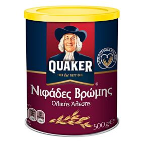 Δημητριακά QUAKER σε μεταλλική συσκευασία (500g)